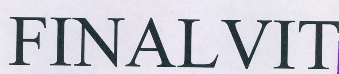 Finalvit Device mark 2166718 Trademark