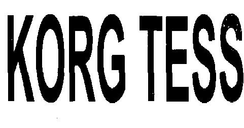 Korg Tess (device) Device mark 2166728 Trademark