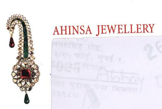 Ahinsa Jewellery Device mark 1976556 Trademark