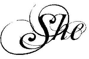 She (logo) Device mark 1917217 Trademark