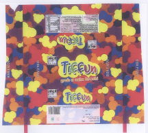Bisk Farm Tiffun Cake (label) Device mark 2207294 Trademark