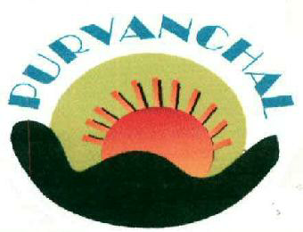 Purvanchal With Lebel Device mark 1997889 Trademark