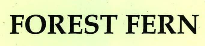 Forest Fern Device mark 2222478 Trademark