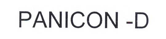Panicon-d Device mark 1810555 Trademark