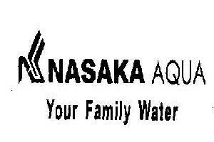 Nasaka Aqua Your Family Water (with Lable) Device mark 1947889 Trademark