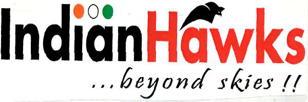 Indian Hawks Beyond Skies (lable) Device mark 2266663 Trademark