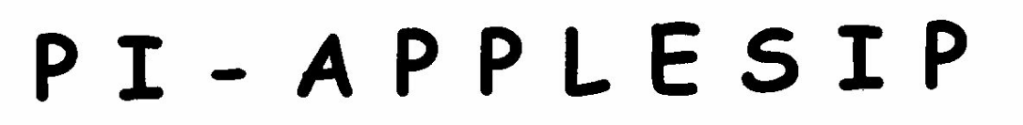 P I - A P P L E S I P Device mark 1428497 Trademark