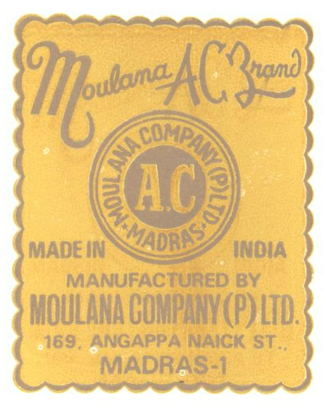 Moulana Ac Brand Device mark 2281675 Trademark
