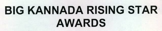 Big Kannada Rising Star Awards Device mark 2280872 Trademark