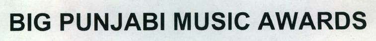 Big Punjabi Music Awards Device mark 2280890 Trademark