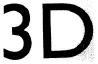 3d (label) Device mark 1976870 Trademark
