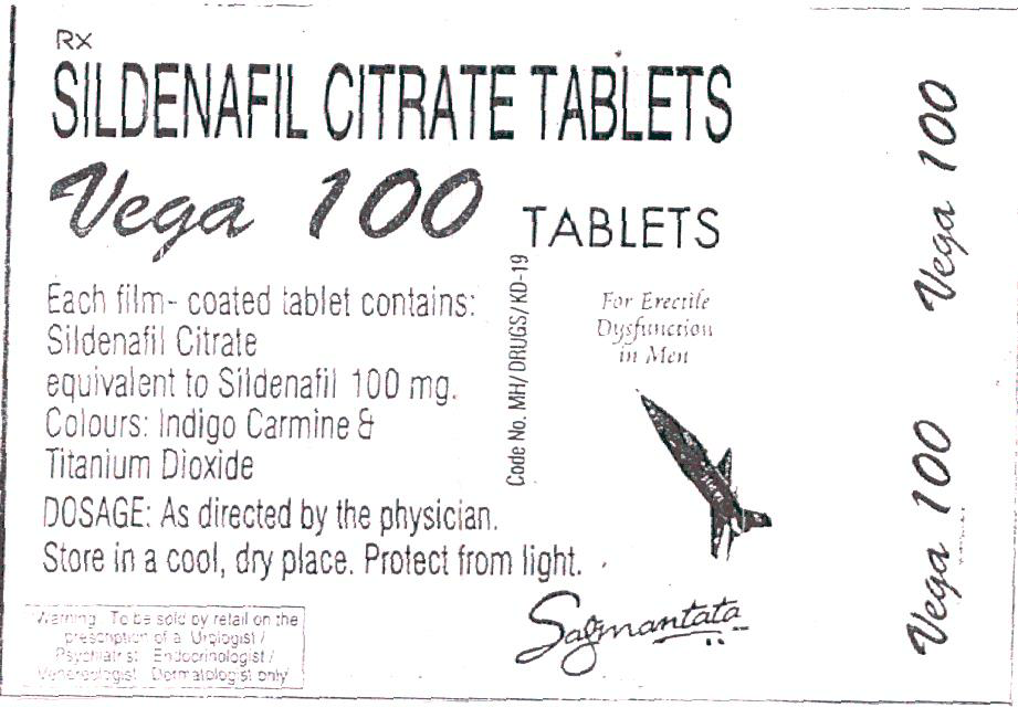 Slidenafil Citrate Tablets Device mark 1902041 Trademark