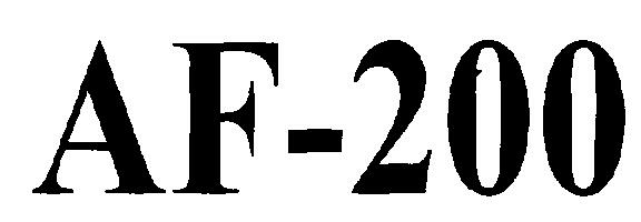 Af-200 (logo) Device mark 2297485 Trademark