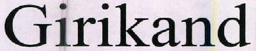 Girikand Device mark 2271804 Trademark