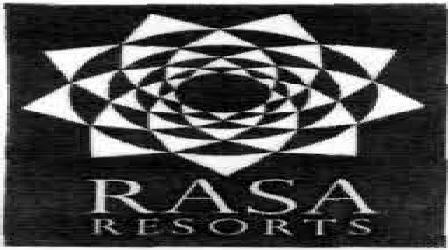 Rasa Resorts Device mark 1887058 Trademark
