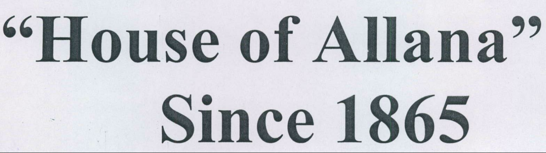 "house Of Allana" Since 1865 Device mark 2008401 Trademark