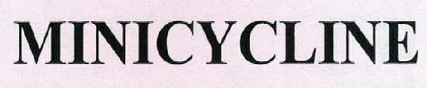 Minicycline Device mark 2326691 Trademark