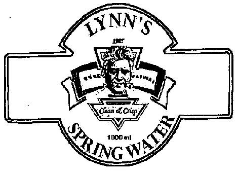 Lynn's Spring Water Device mark 1992288 Trademark