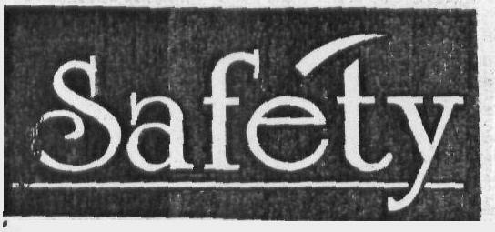 Safety Labal) Device mark 1520352 Trademark