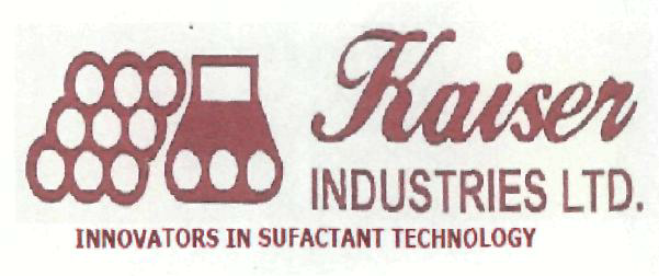 Kaiser Industries Ltd. Innovators In Sufactant Technology (logo) Device mark 2296057 Trademark