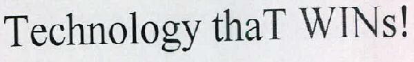 Technology That Wins! Device mark 2342415 Trademark
