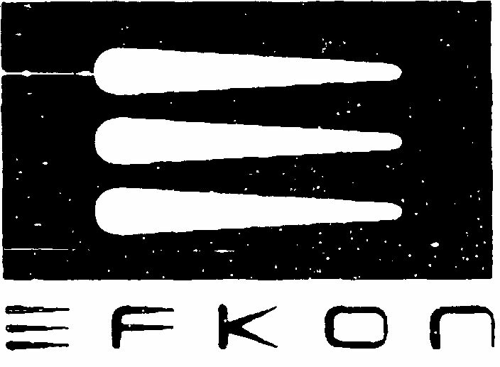 Efkon (logo) Device mark 1550949 Trademark