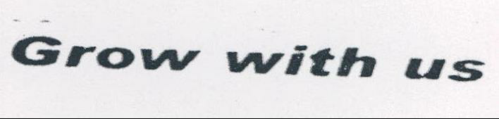Grow With Us Device mark 2099948 Trademark