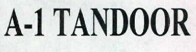 A-1 Tandoor Device mark 2331854 Trademark