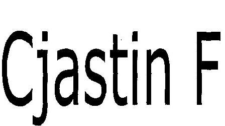 Cjastin F (device) Device mark 2385821 Trademark