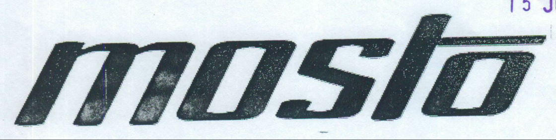 Mosto (label) Device mark 1993866 Trademark