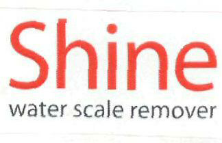 Shine Water Scale Remover (label) Device mark 2346203 Trademark