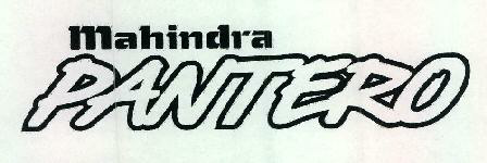 Mahindra Pantero Device mark 2402593 Trademark