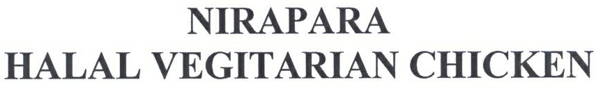 Nirapara Halal Vegitarian Chicken Device mark 2387062 Trademark