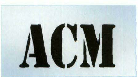 A C M With Device Device mark 2009555 Trademark