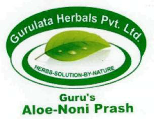 Guru's Aloe-noni Prash Gurulata Herbals Pvt. Ltd.(device Of Leaf) Device mark 2386283 Trademark
