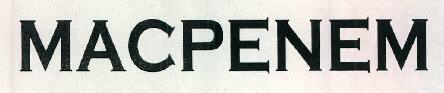 Macpenem Device mark 2401236 Trademark