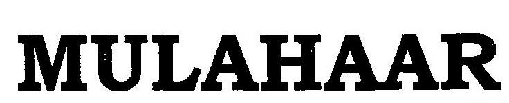Mulahaar (device) Device mark 2386131 Trademark