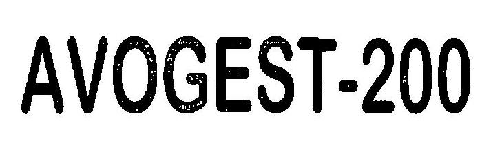 Avogest-200 (device) Device mark 2432645 Trademark