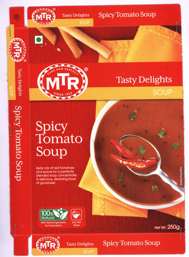 Tasty Delights Mtr Spicy Tomato Soup Device mark 2391473 Trademark