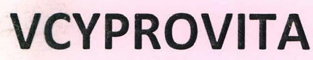Vcyprovita Device mark 2400244 Trademark