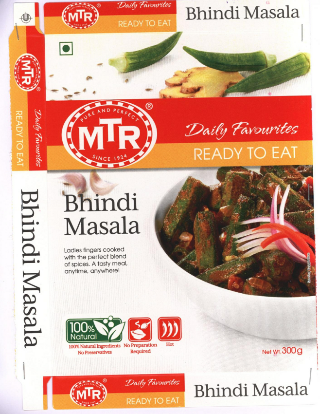 Daily Favourites Mtr Bhindi Masala Device mark 2391477 Trademark