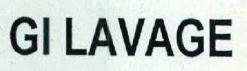 Gi Lavage Device mark 2385384 Trademark