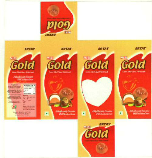 Ertay Mini Gold (label) Device mark 2437056 Trademark