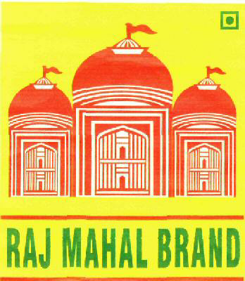 Raj Mahal Brand (label) Device mark 2445320 Trademark