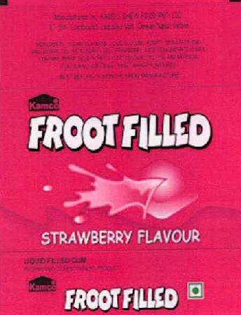 Kamco Froot Filled Device mark 2460057 Trademark
