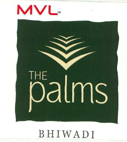Mvl The Palms Bhiwadi (label) Device mark 2460277 Trademark