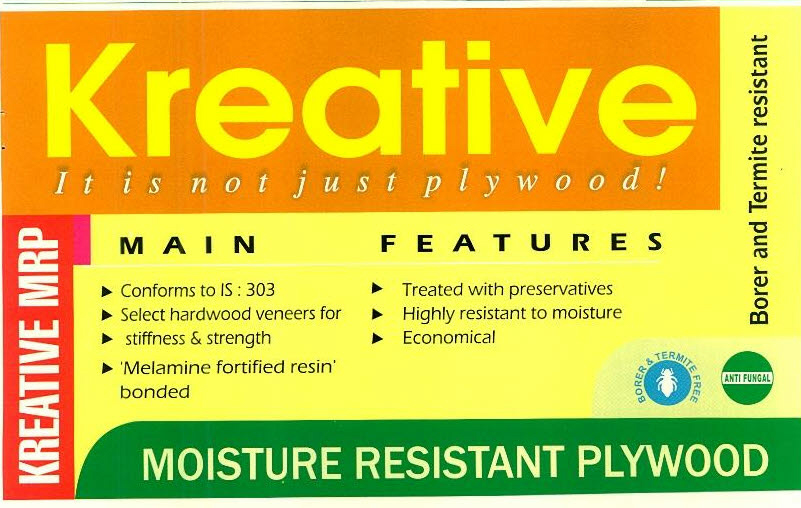 Kreative It Is Not Just Plywood! Device mark 2452394 Trademark