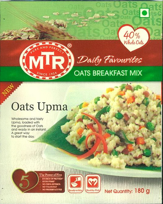 Mtr Daily Favourites Oats Breakfast Mix - Oats Upma Device mark 2522253 Trademark