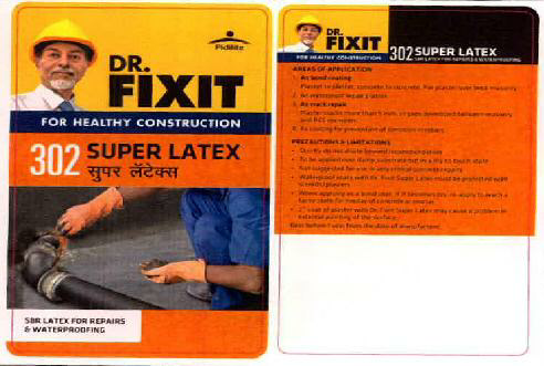 Dr. Fixit 302 Super Latex Device mark 2467496 Trademark