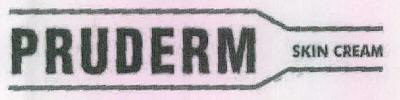 Pruderm Skin Cream Device mark 2481370 Trademark